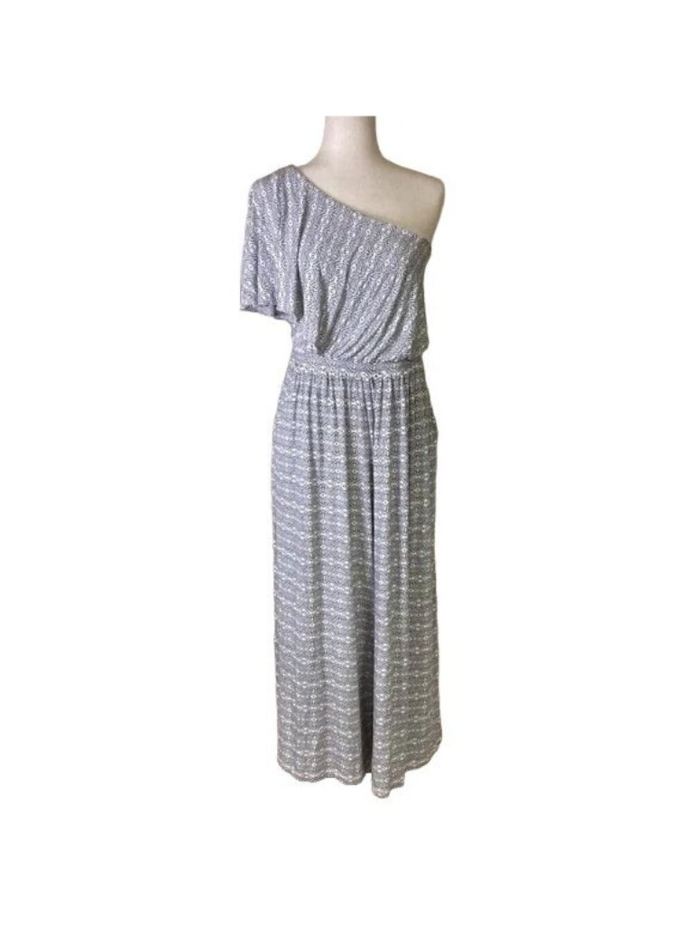 Anthropologie Maeve Jamie White One Shoulder Jumpsuit - Picture 5 of 9